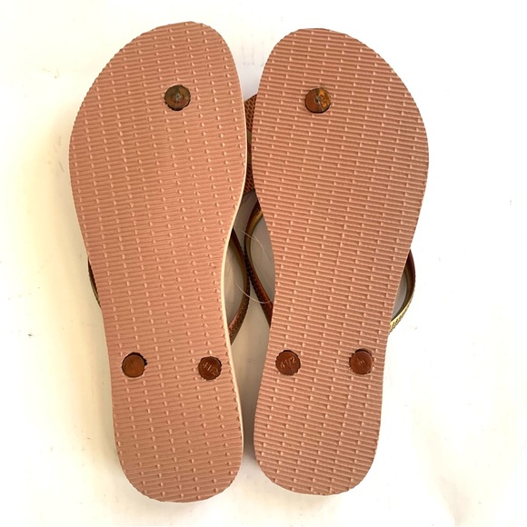 HAVAIANAS NWT SLIM FURTA FLIP FLOPS SANDALS SLIDES IN CROCUS ROSE. Sz11/12 - Picture 3 of 5